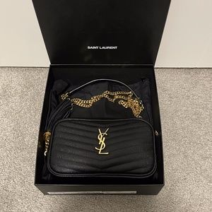 YSL MINI LOU IN QUILTED LEATHER